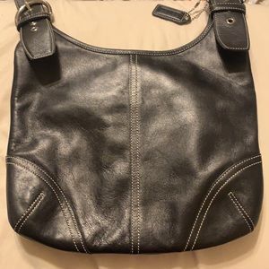 Black Coach Crossbody Purse